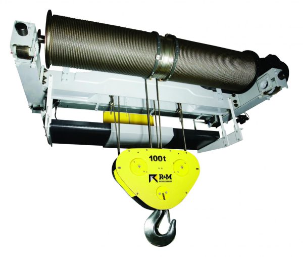 درام بالابر سیم بکسل   WIRE ROPS HOIST DRUM